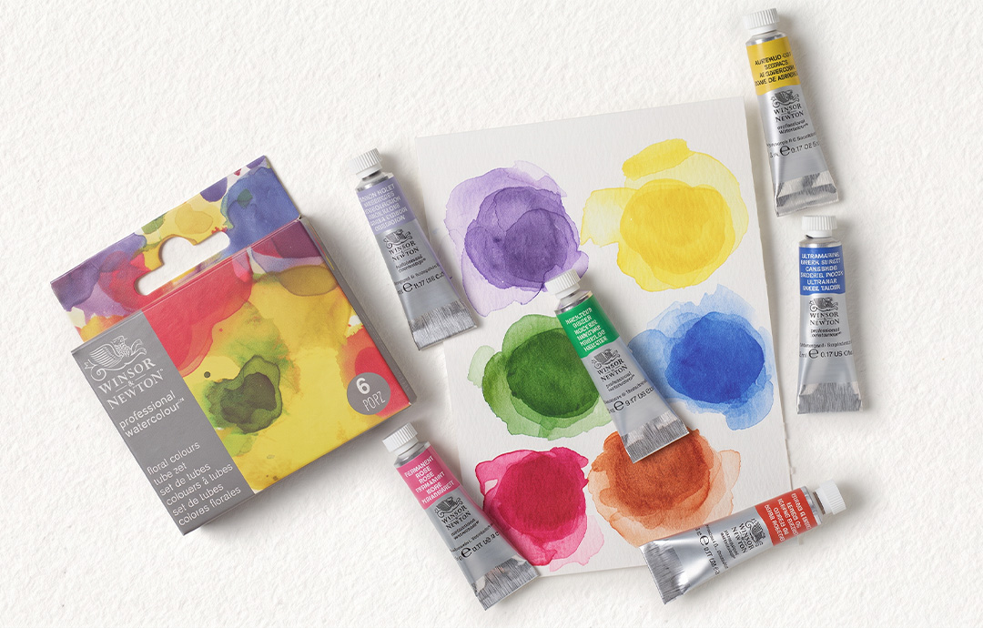 Winsor & Newton Professional Watercolour Floral Colours